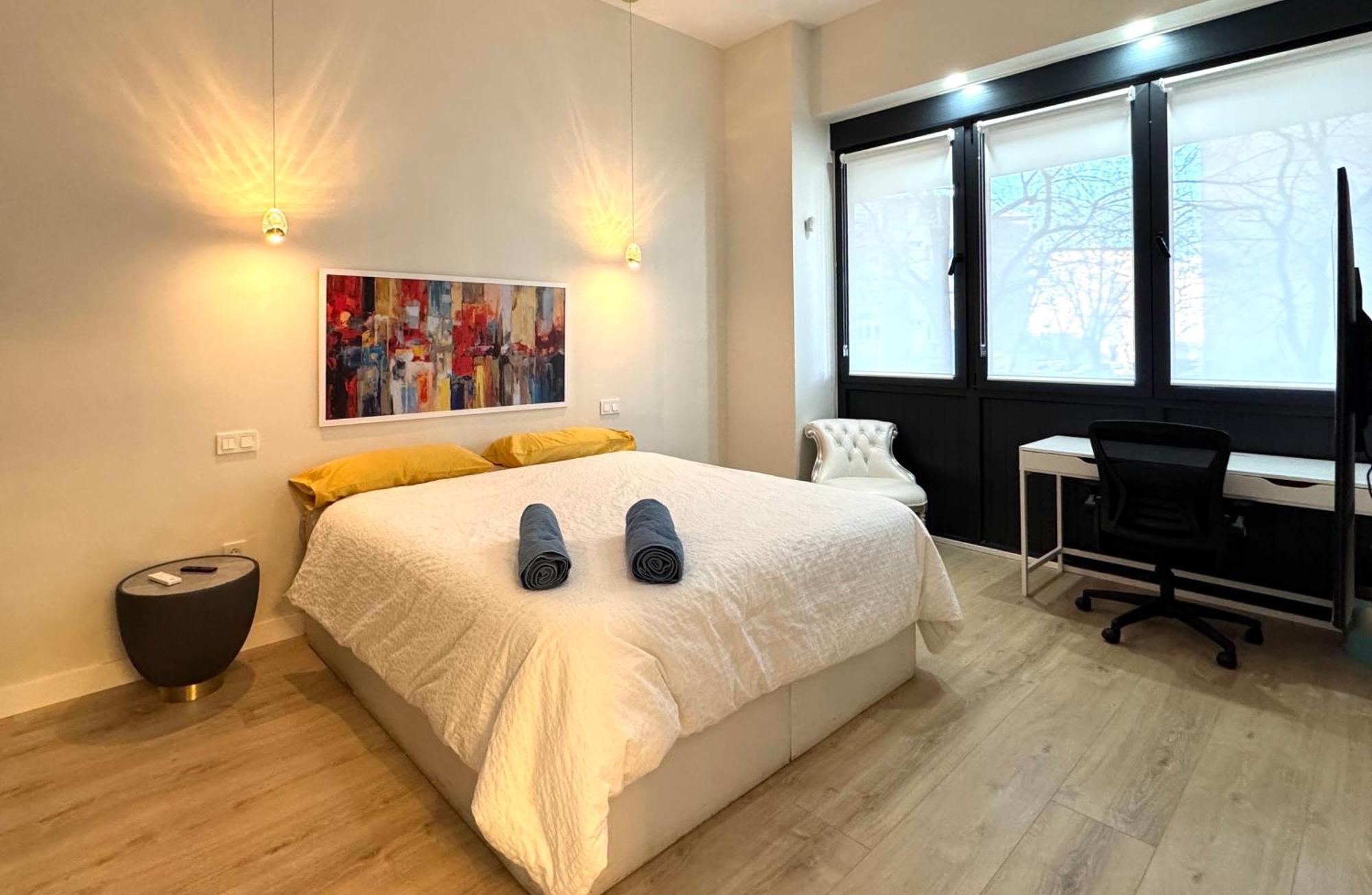Luxury Suite Wifi Ac Servicios En La Puerta Madrid Extérieur photo
